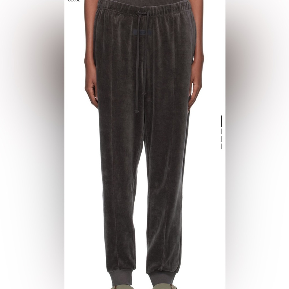 NWT: Fear of God Essentials Velour Lounge Pants | small - Picture 8 of 10